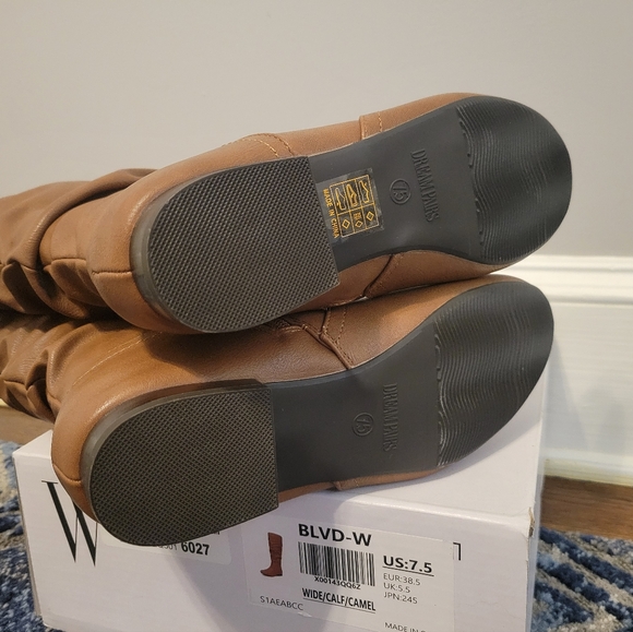 NEW!! Dream Pairs WIDE CALF Winter Boots - Size 7.5 - Picture 4 of 8